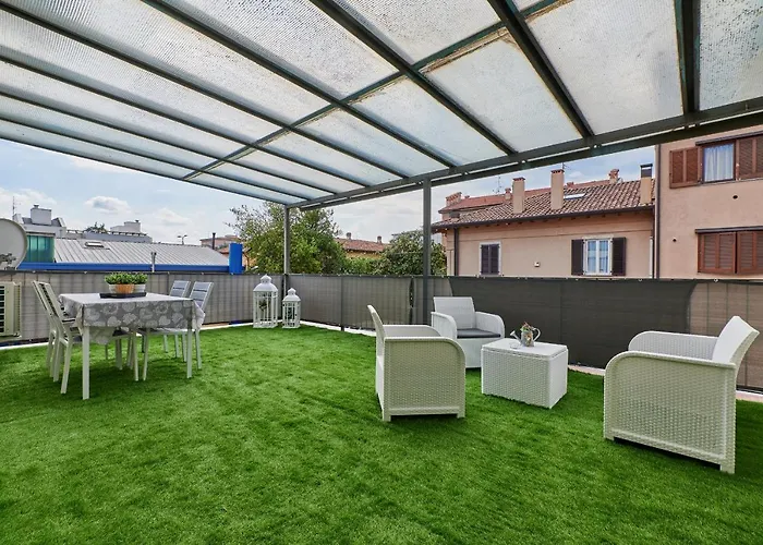 公寓 Casa Terrazzo - Centro Citta E Unibg